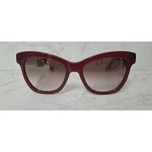 NEW Kate Spade Krissy Burgundy & Bronze Gradient Women's Sunglasses